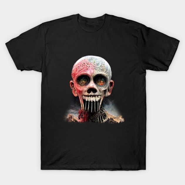 BlackMetal Artwork, Extreme Metal Artwork T-Shirt by maxdax